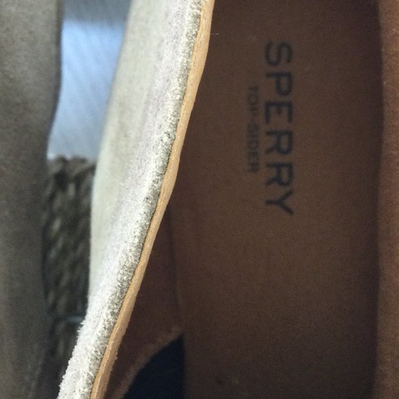 Sperry Stella Wedge Tan Suede Boots, Size 9 Med - Picture 7 of 9